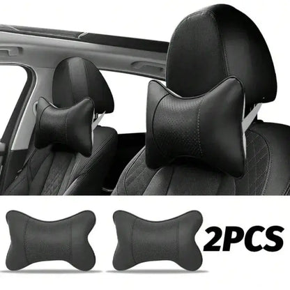 Auto Safety Car Seat Headrest with Breathable Mesh Relax Pillow Head And Neck Rest Cushion Auto Protector