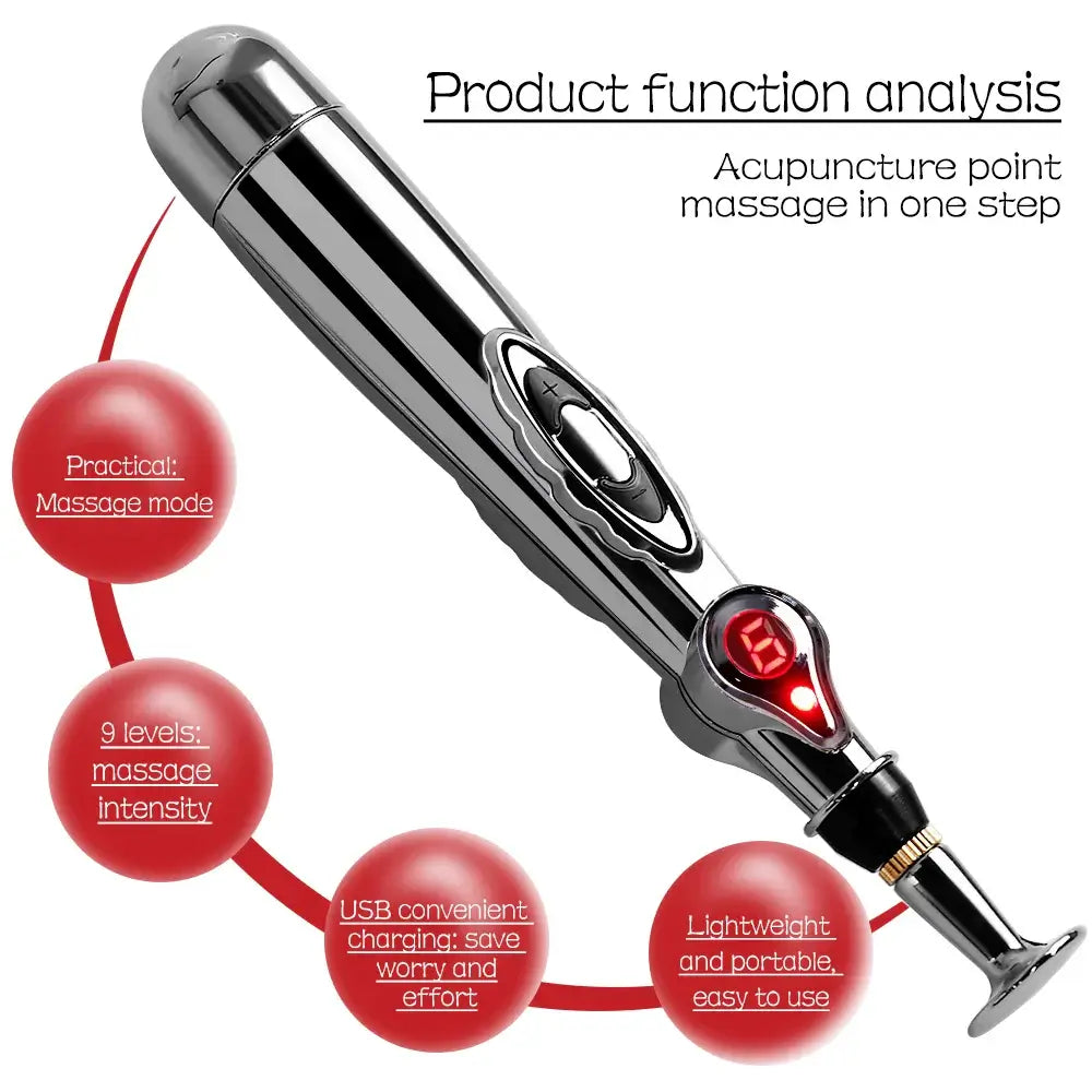 Electronic Acupuncture Pen for Pain Relief &amp; Massage