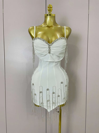 Elegant Black Backless Bodycon Dress for Parties