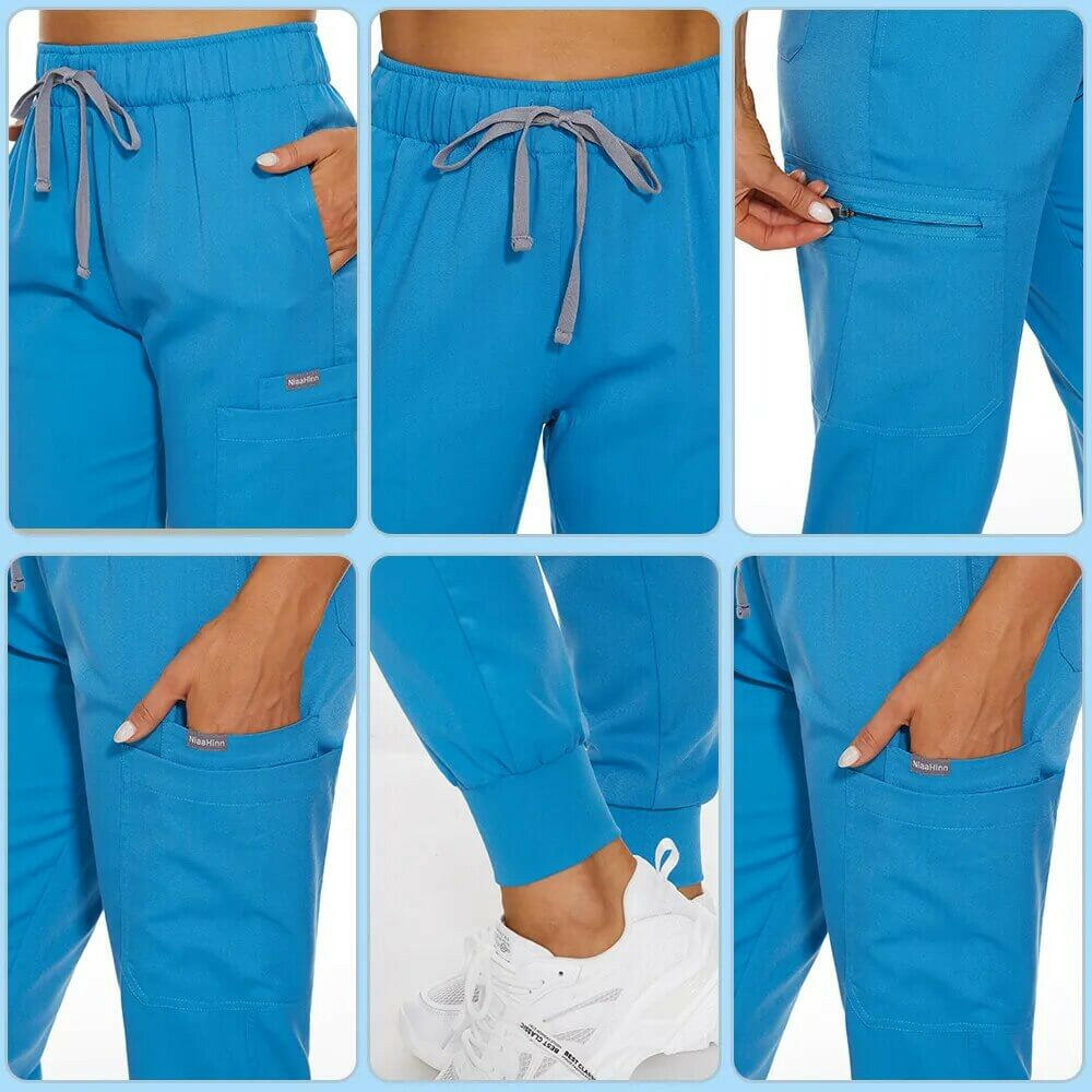 Hospital Doctor Nursing Set Unisex Wholesale Casual Jogger Suits Short.