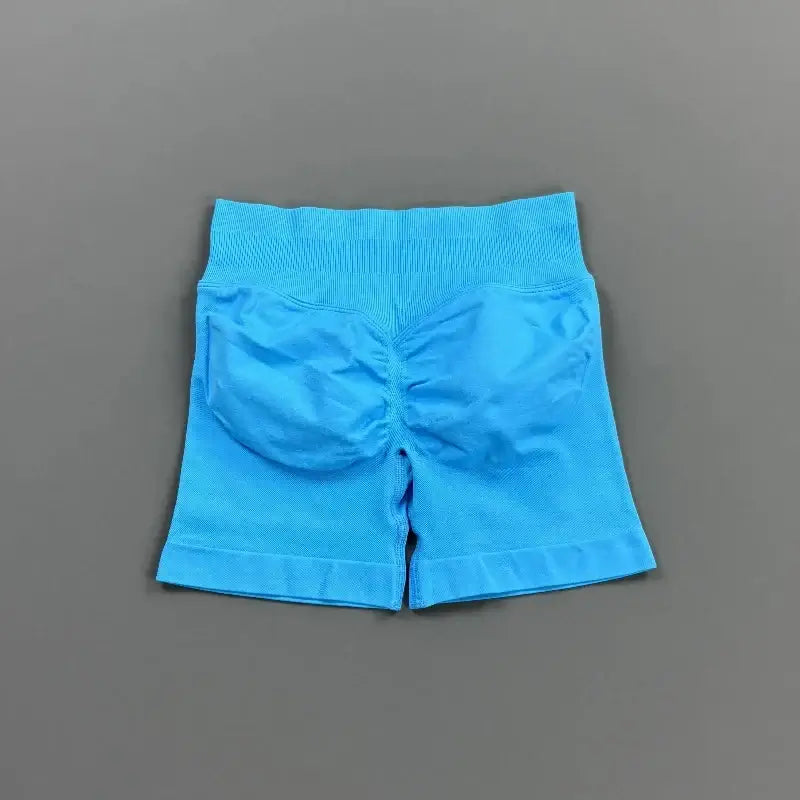HISTELLO Women’s Seamless Scrunch Workout Shorts