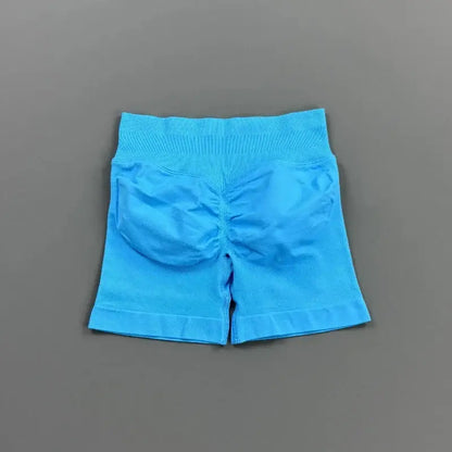 HISTELLO Women’s Seamless Scrunch Workout Shorts