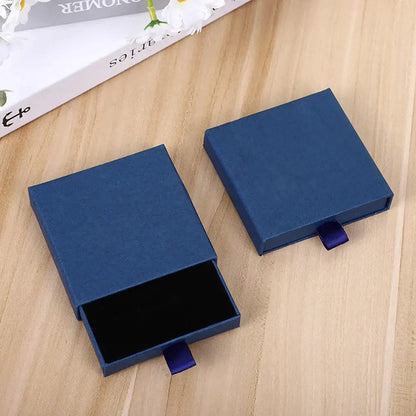 Magnetic Jewelry Box Earring Bracelet Ring Necklace Storage Gift Box High-quality Slanted Flip Cover Paper Jewelry Packaging Box