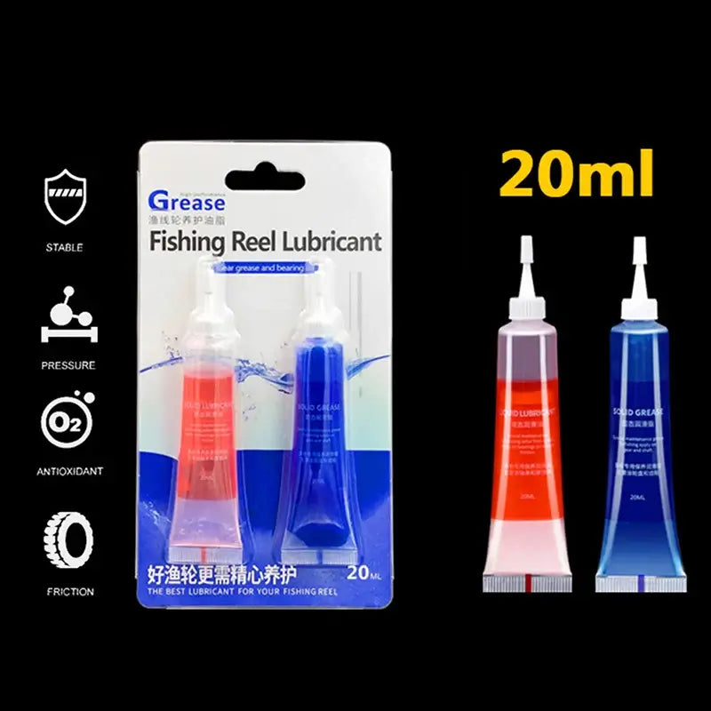 20ml Fishing Reel Maintenance Oil and Grease Bearing Lubricant oil.