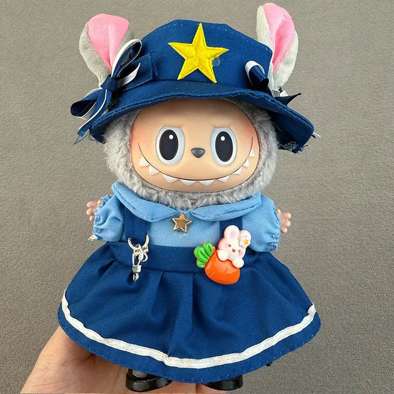 Labubu Doll Clothes 1/2/3 Generation Labubu Doll Dress Up Props Diy Accessories Collection Trendy Toy Accessories