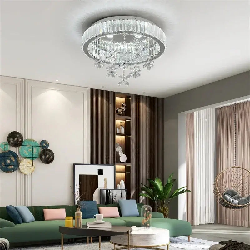 GreeLustr X50 Crystal Ceiling Light, 25 or 50 cm