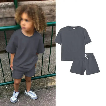 Summer Tracksuit Set for Kids - 0-6Y Sports Wear