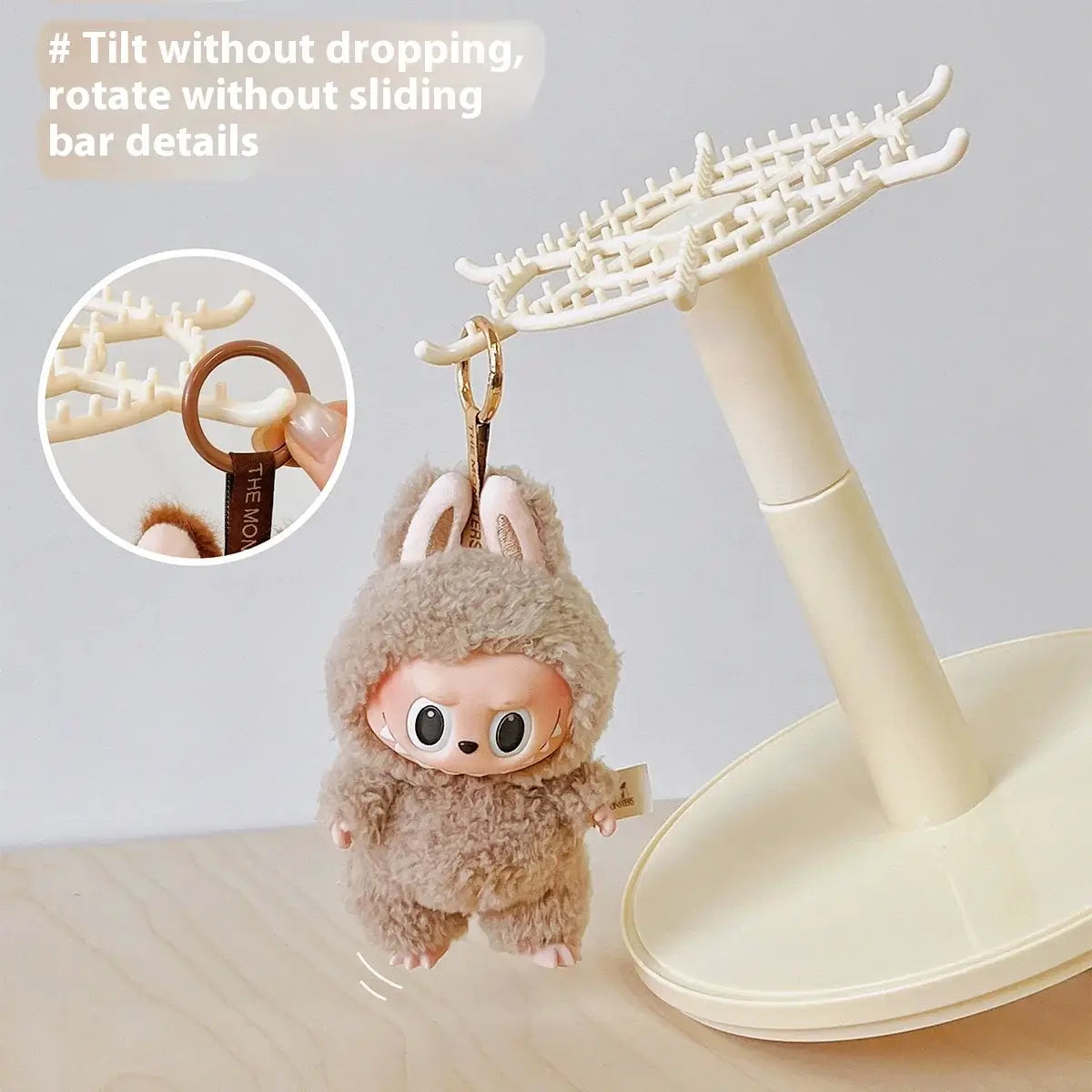 Labubu doll display stand