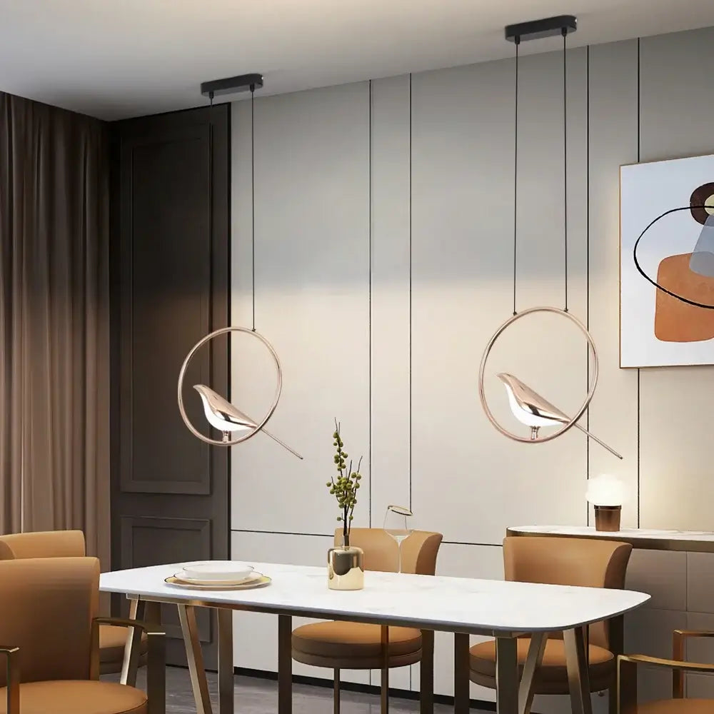 Modern Bird LED Pendant &amp; Wall Lighting