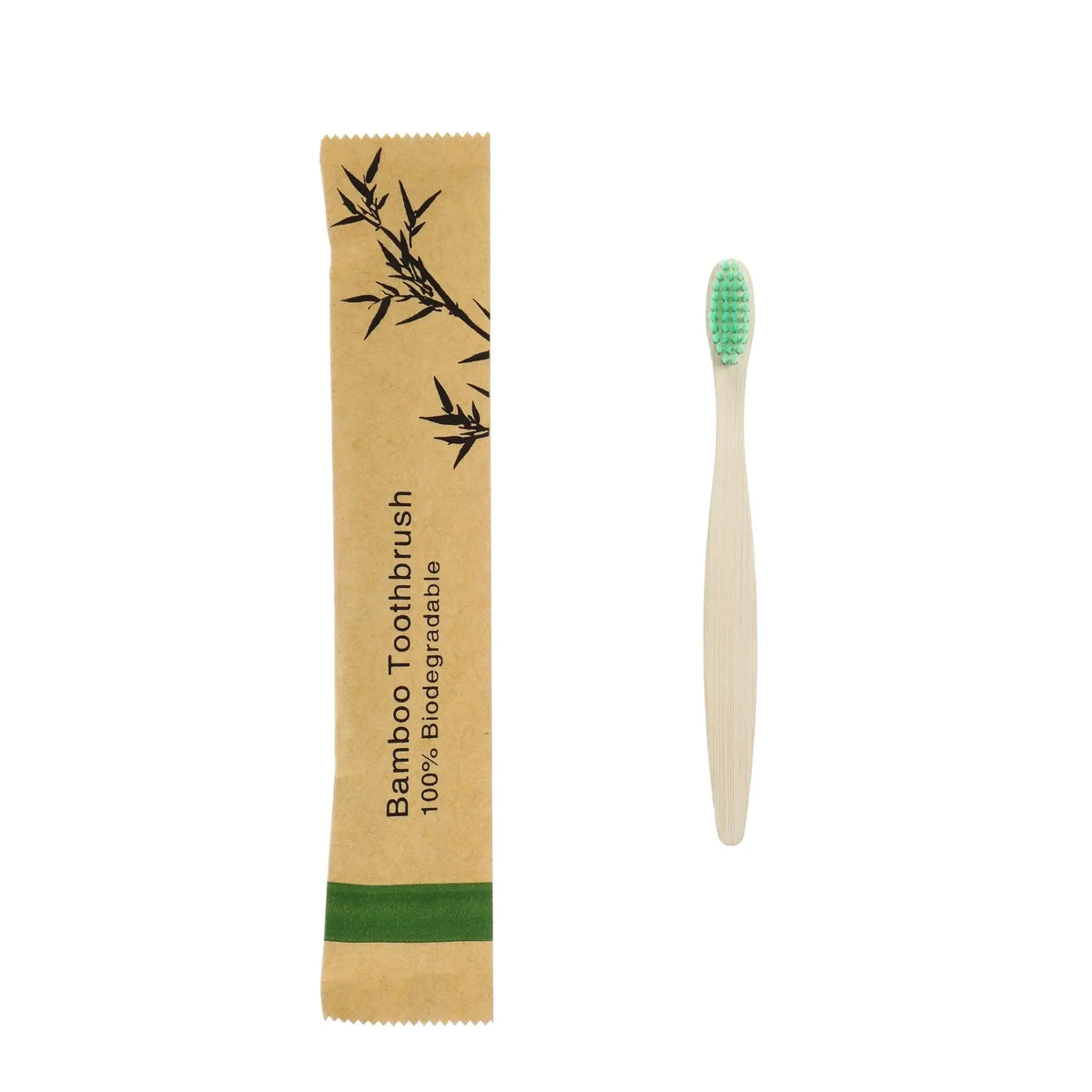 Kids’ Bamboo Toothbrushes with Soft Bristles, 15 or 30 Pack
