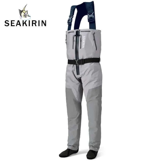 Breathable Zip-Front Chest Fishing Waders Waterproof Zippered.