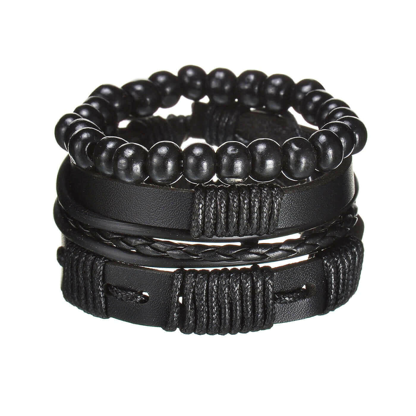 Mens Modern Multilayered Bracelet.