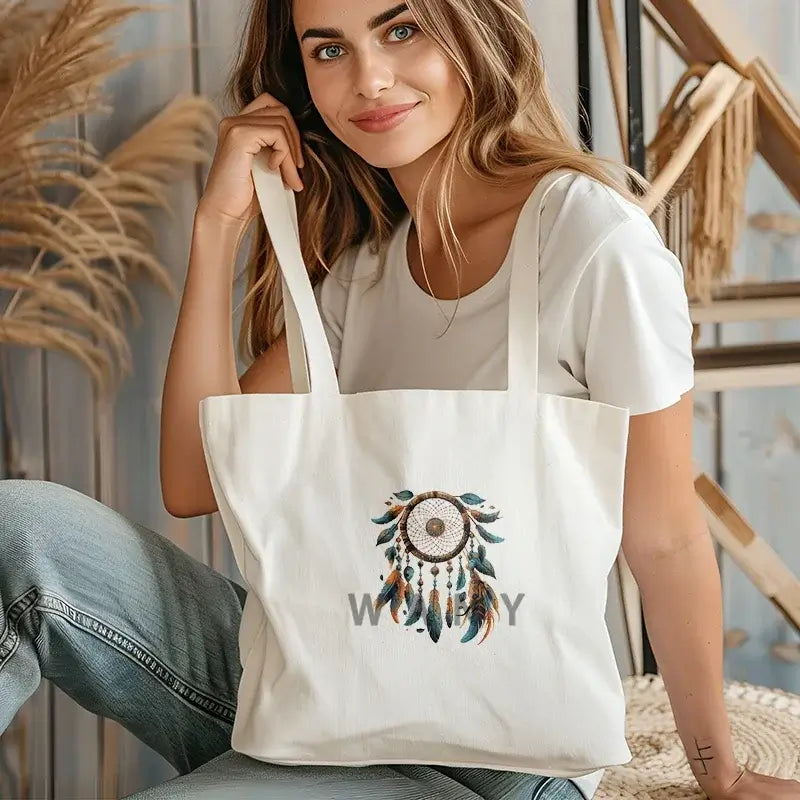 Dreamcatchers in the Bohemian series Iron On Patch dtf transfers ready to press Heat Transfer Printing On Clothes Iron Patch