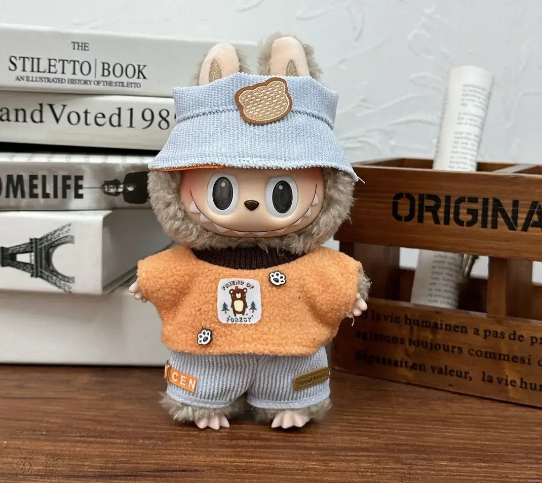 Labubu Doll Clothes Capybara Cos Suit - Stylish Outfit