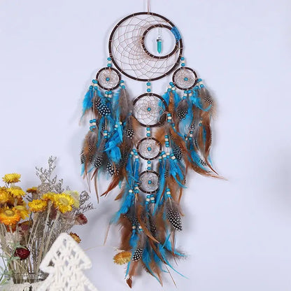 handmade dreamcatcher wall hanging