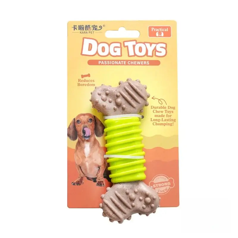 Dog Chew Toy Durable Bite-resistant Toy Bone-shaped Universal Pet Interactive Product Suitable for Large Medium and Small Dogs