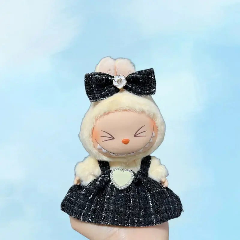 Labubu doll skirt suit
