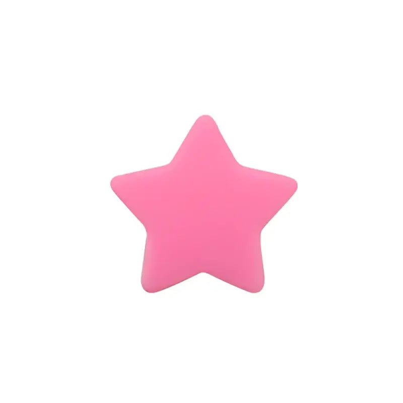 50pcs Silicone Star Heart Crown Beads Food Grade Teether Baby Silicone Bracelet Diy Crafts Baby Accessories