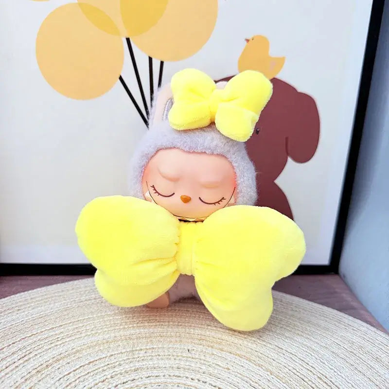 Labubu Doll Rain Boots Labubu I II III Idol Dolls Colorful Shoes and Headphones Multicolor Big Bow LabubusAccessories DIY Gifts