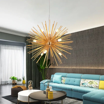VETRULUS Dandelion-Style Chandelier, Selectable Designs