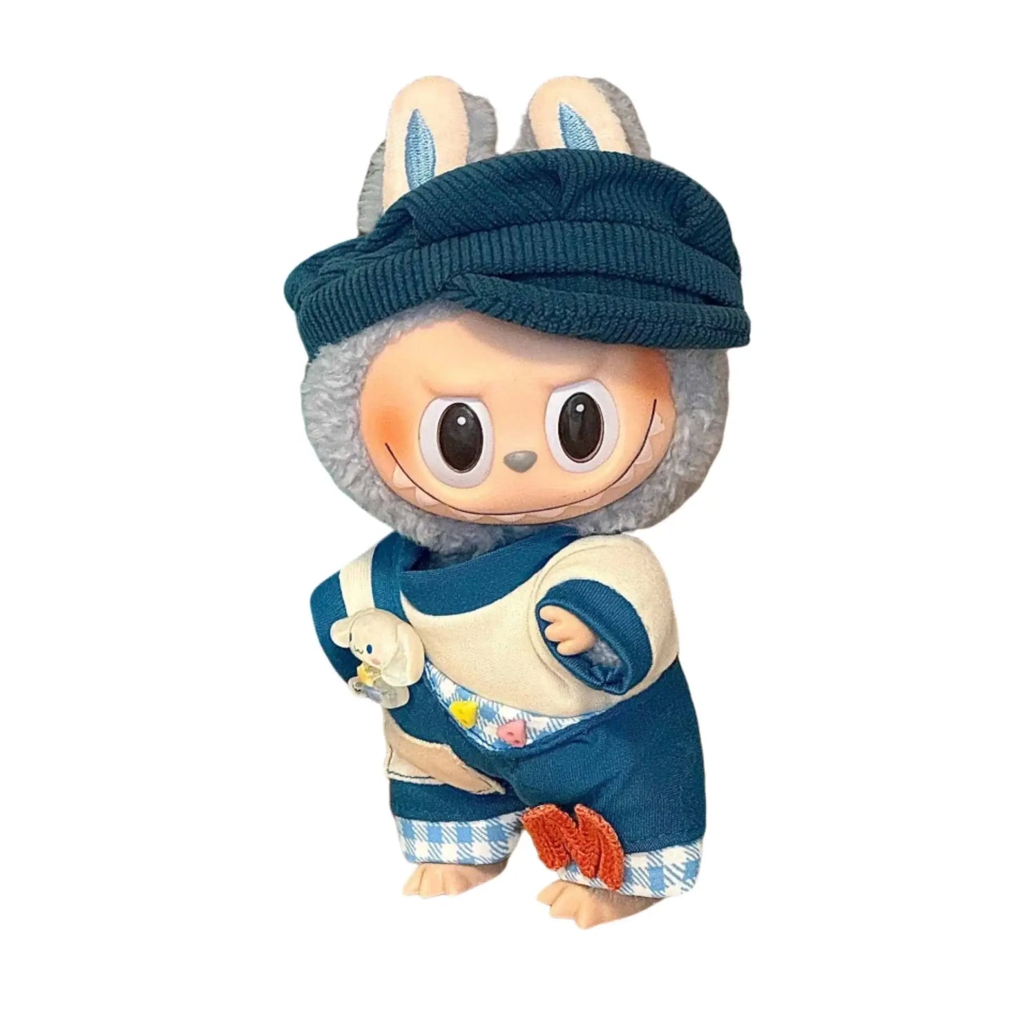 Labubu 17cm Dolls for Dress-Up with Fashion Accessories