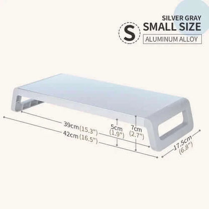 Metal Computer Monitor Stands for Desk | Stable Monitor Organizer Riser.