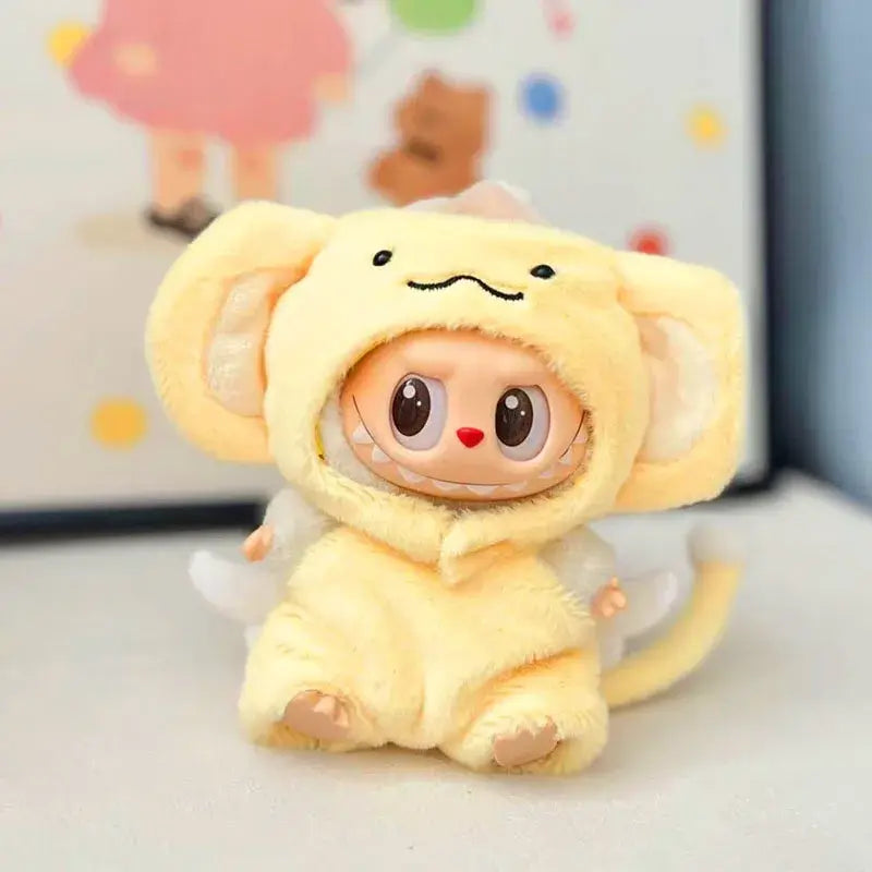 Labubu Doll Clothing Pajama Party Set for V1 V2 V3