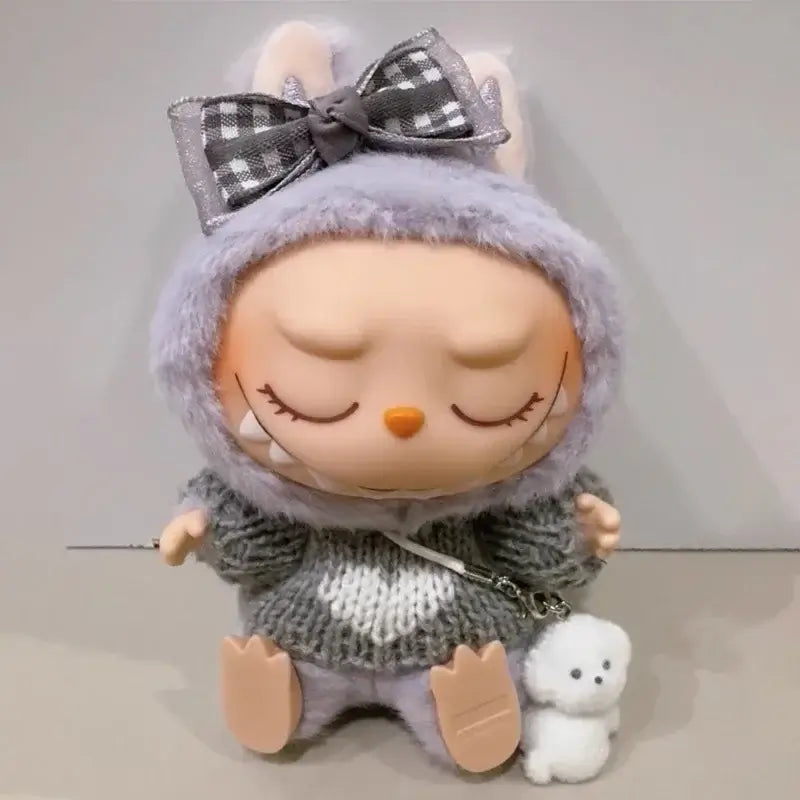 Labubu plush doll clothes