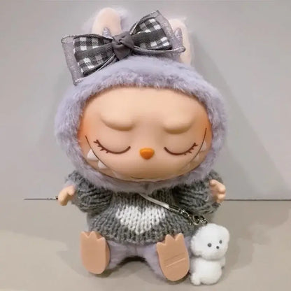 Labubu plush doll clothes