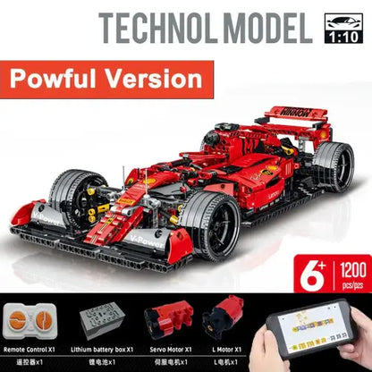 High-tech Building Blocks F1 Formula 1 Remote Control Super Racing Car