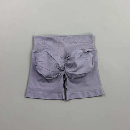 HISTELLO Women’s Seamless Scrunch Workout Shorts