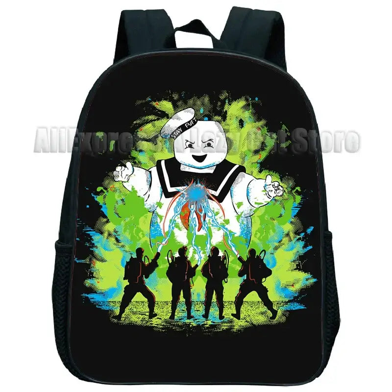 Ghostbusters Afterlife Backpacks Kids Toddler Shoulder Bag Cute Book.