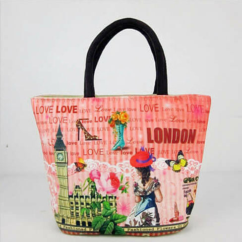 Souvenirs Hand Bags In Canvas From Journey Collection.