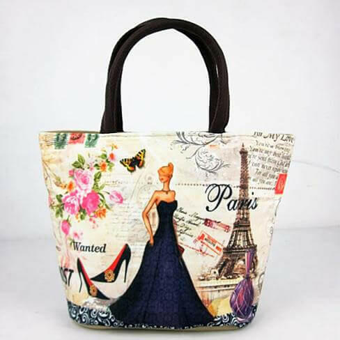 Souvenirs Hand Bags In Canvas From Journey Collection.