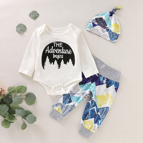 Spring Autumn Toddler Kids Baby Boy Girl Clothes.