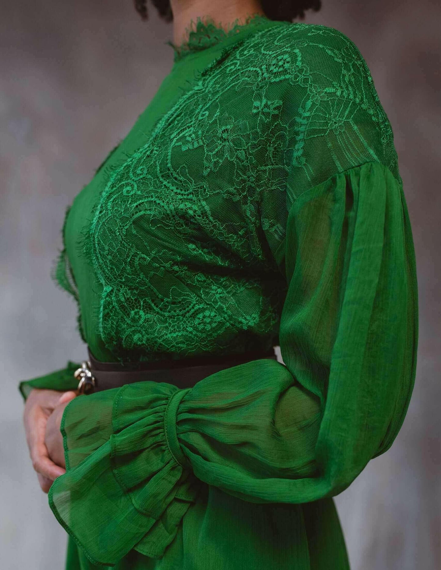 Green Lace Dress BethAle London.