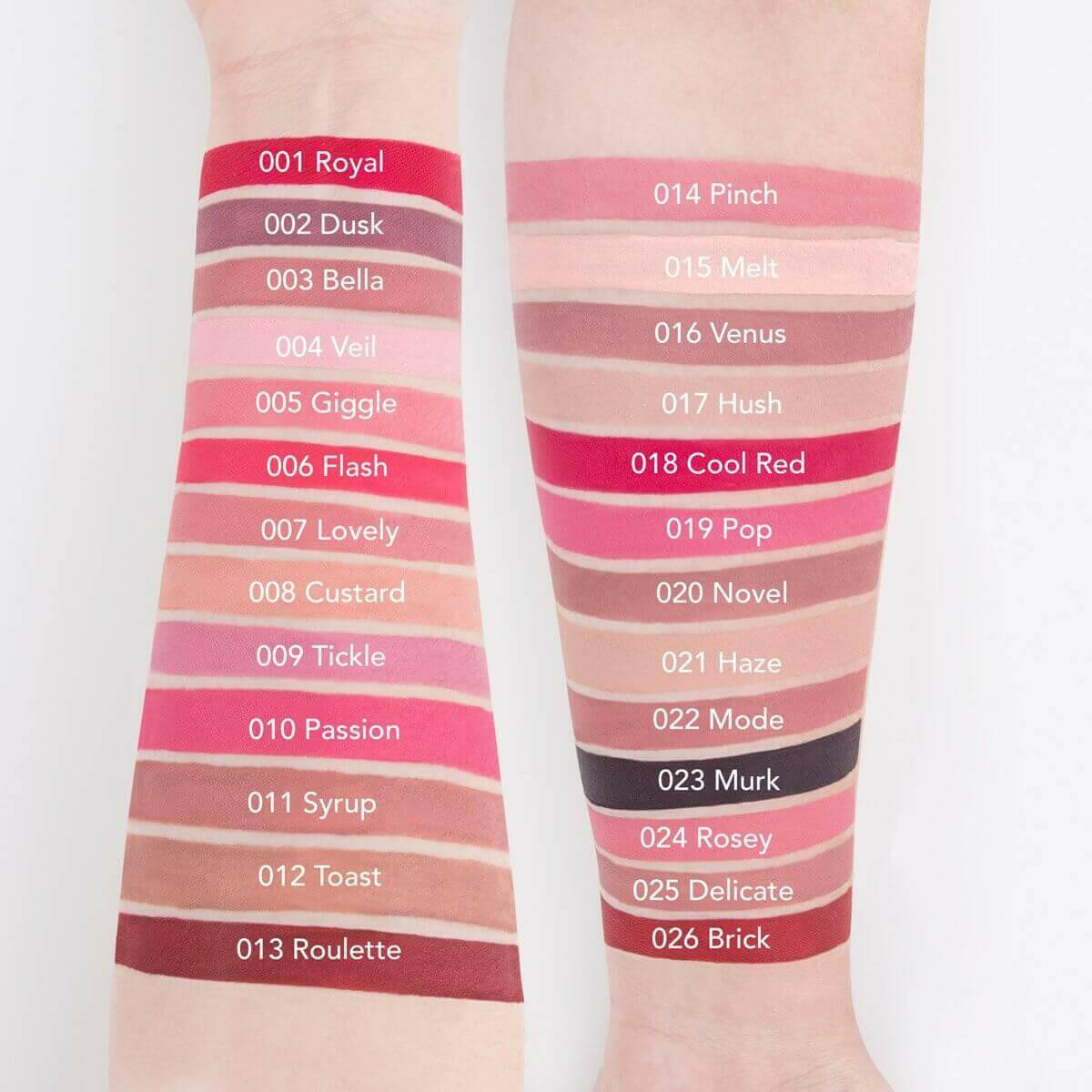 Matte Liquid Lips (011, Syrup)