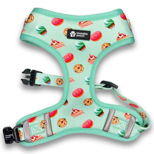 Sweet Treats Adjustable Dog Harness.