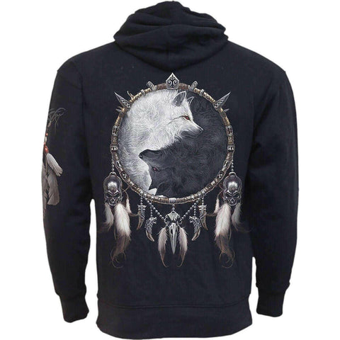 WOLF CHI - Side Pocket Hoody Black.