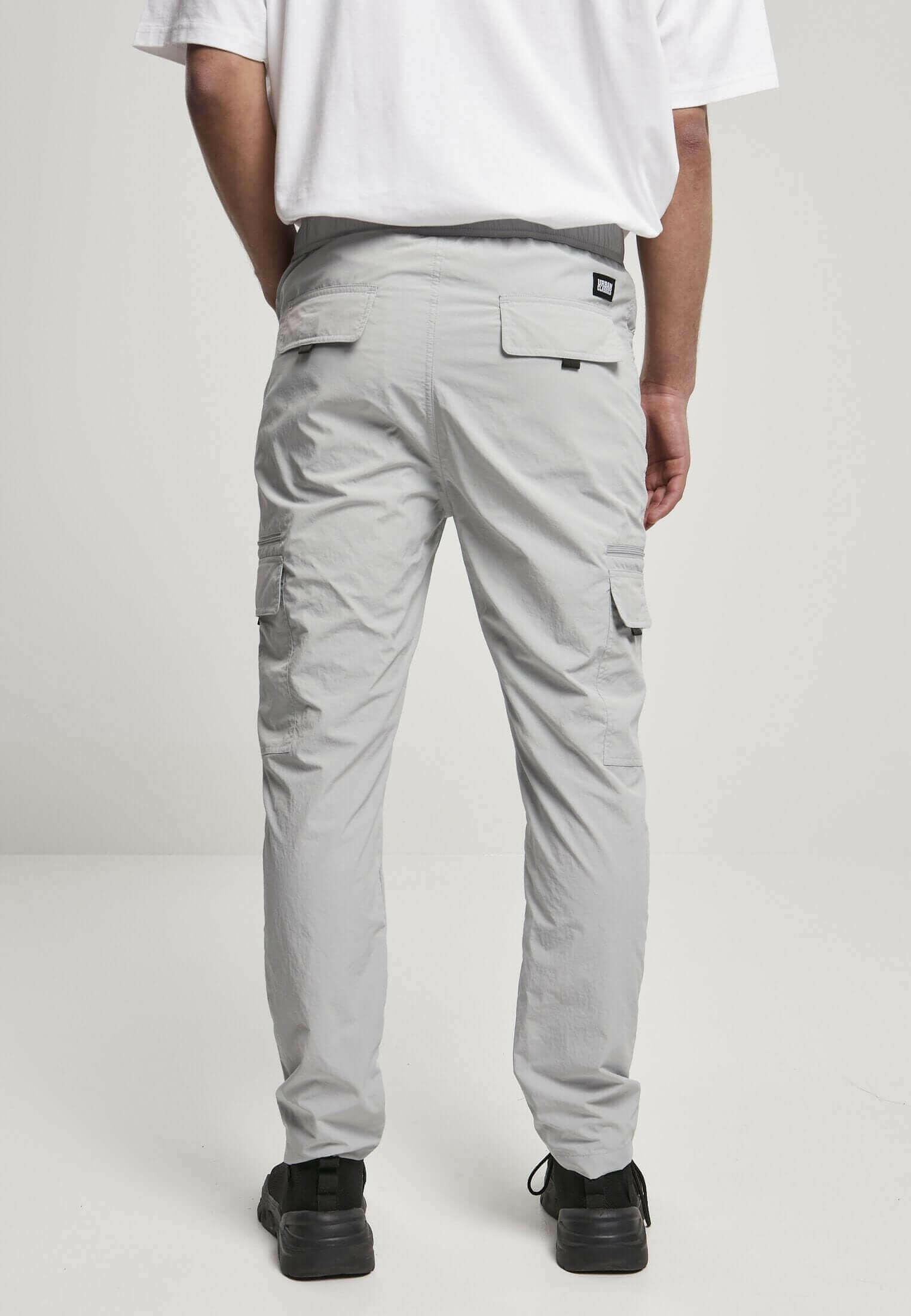 Adjustable Nylon Cargo Pants.