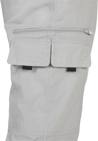 Adjustable Nylon Cargo Pants.