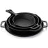 12-Piece Cast Iron Cookware set with Dutch Oven Frying Pan Skillet and