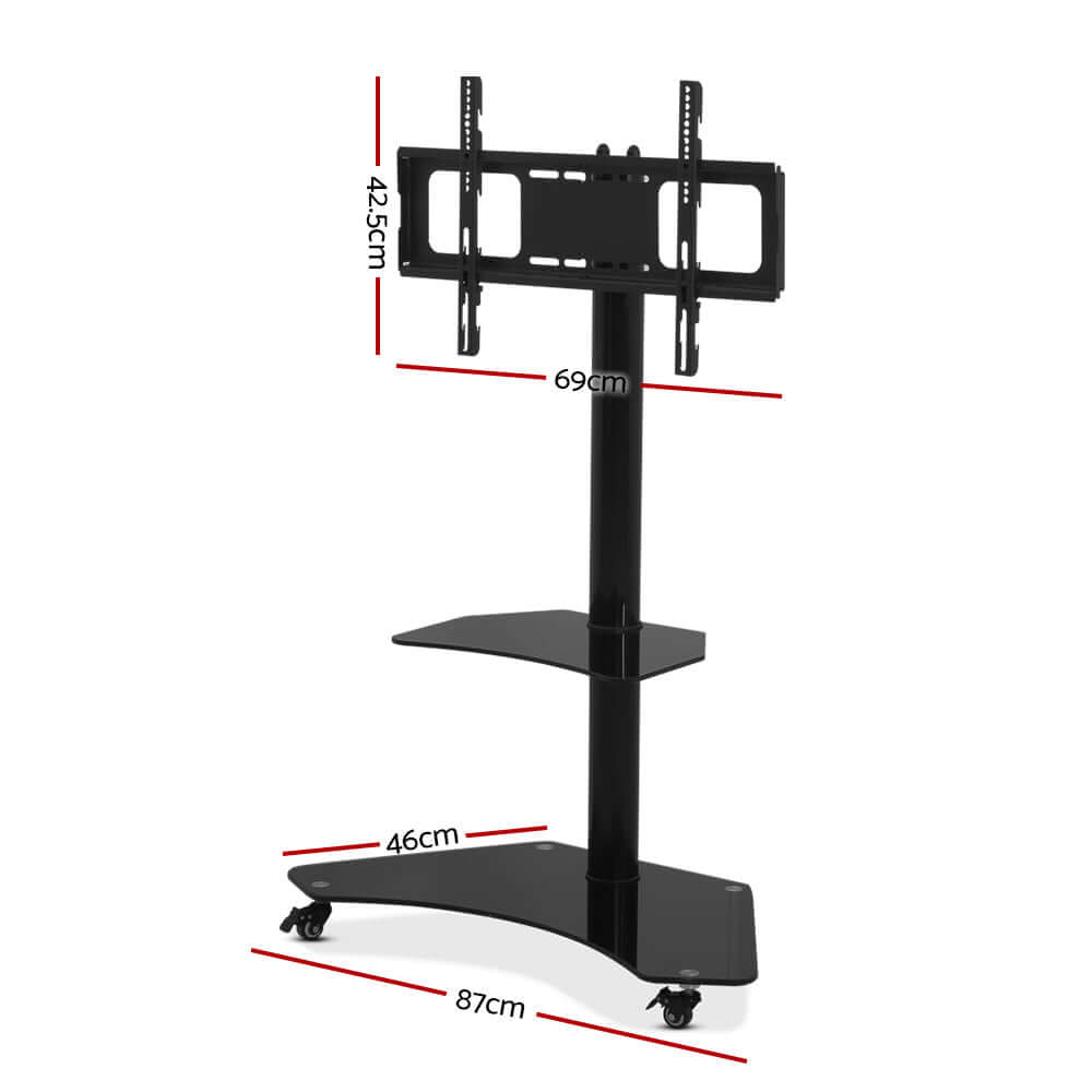 Artiss Floor TV Stand Mount - Swivel &amp; Adjustable 32-70