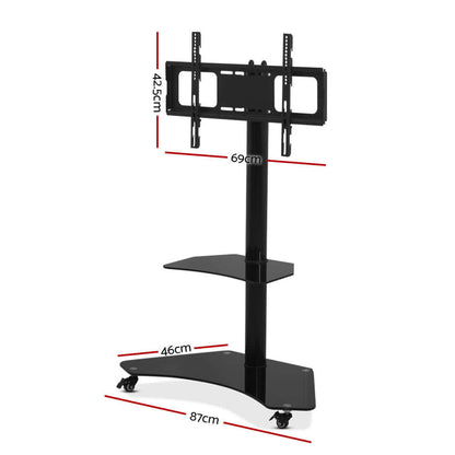 Artiss Floor TV Stand Mount - Swivel &amp; Adjustable 32-70