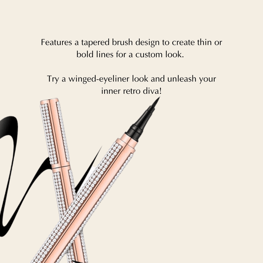 Precision Black Liquid Eyeliner.