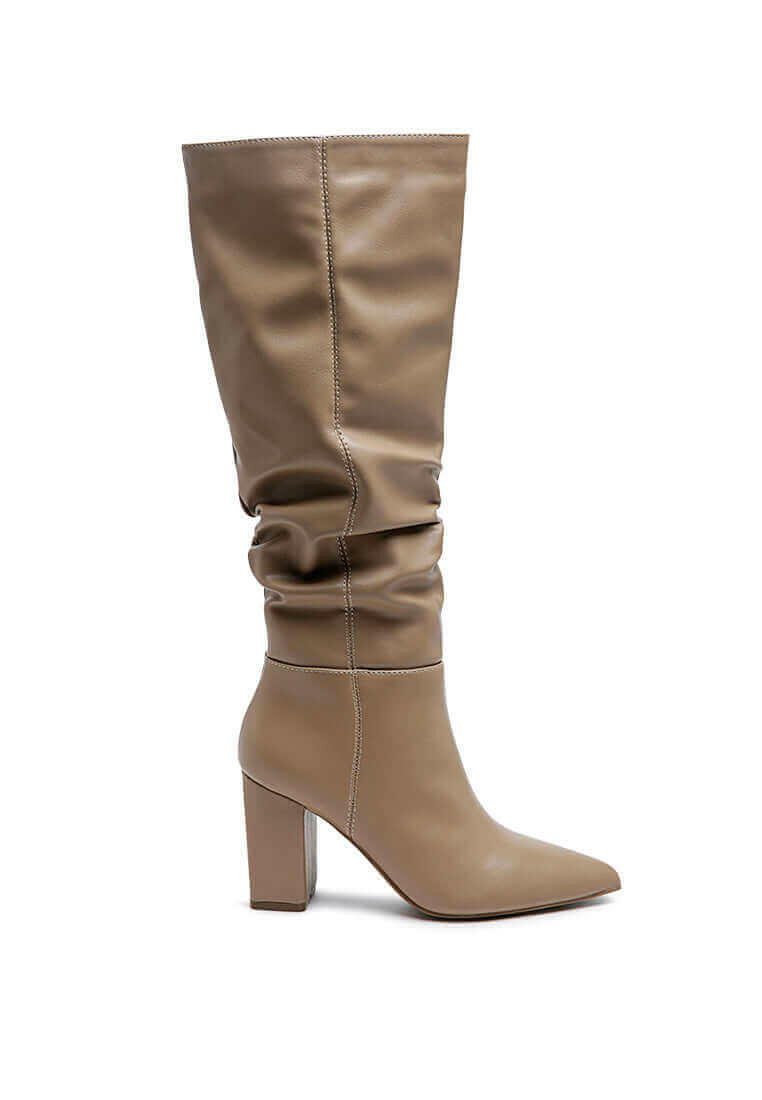 hanoi knee high slouch boots.