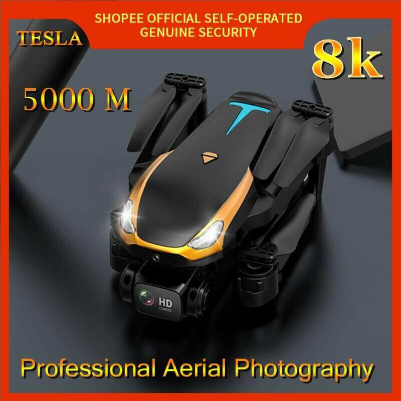 Tesla 8K Professional Drone 4K HD Aerial Photography Quadcopter Remote.