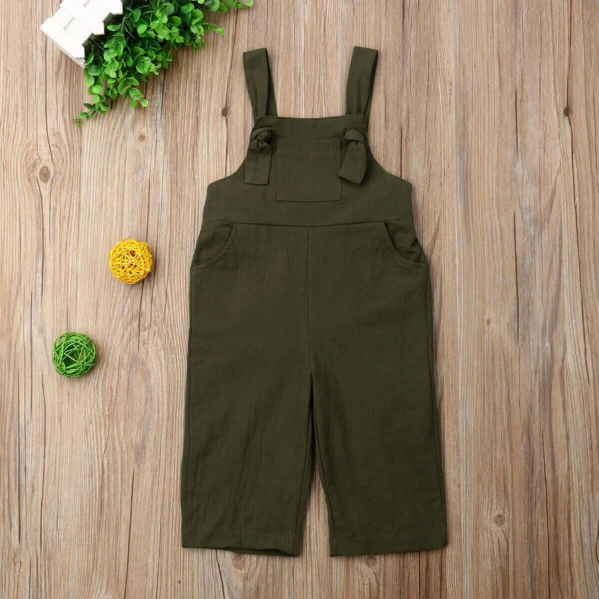 Kid's Cotton Overalls.