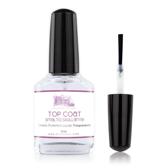 Top Coat Smalto Sigillante per Unghie 12 ml Ad Asciugatura Rapida.