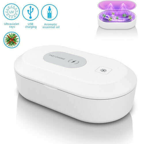 SaniCharge  II is a 3 in 1 Sanitize And Charge Your Cell Phone Also